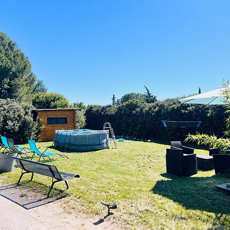 Villa Location T3 Jardin Avec Piscine Mèze Exterior foto